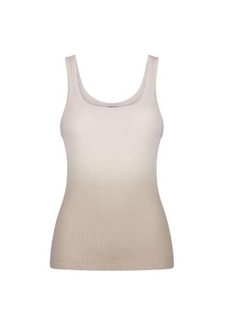 Canotta Dondup Slim donna DS023JF0346S PTO Beige girocollo slim DONDUP | Canotte | DS023JF0346S PTO010